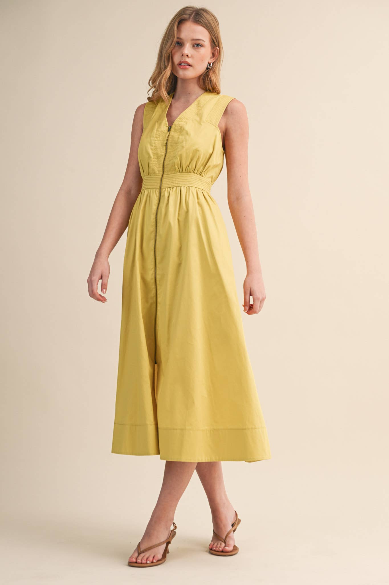 Bridget Sleeveless Midi Dress