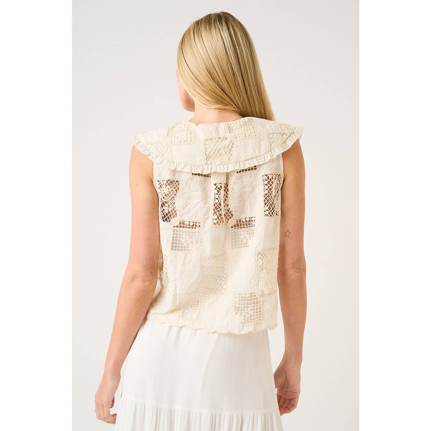 Lace Patch Shirt