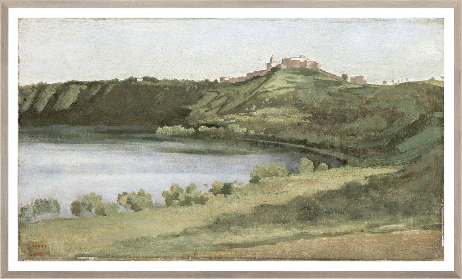 Lake Albano and Castel Gandolfo