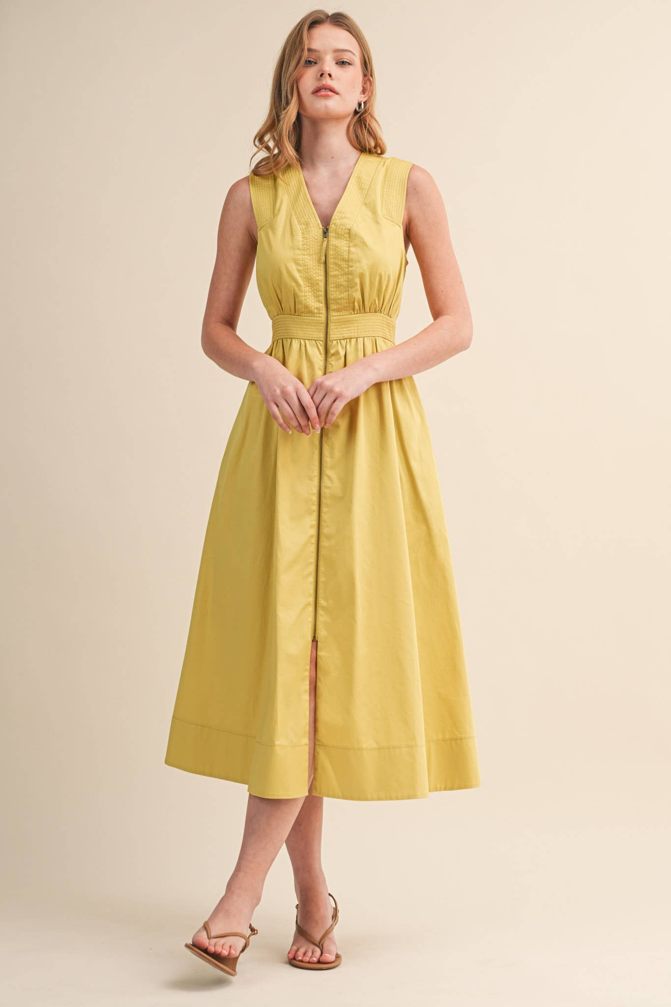 Bridget Sleeveless Midi Dress