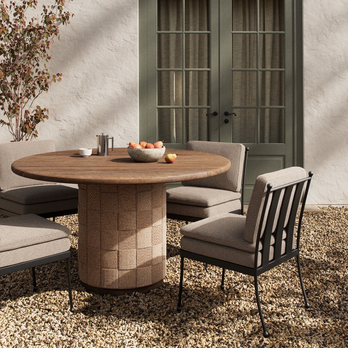 Brandt Outdoor Round Dining Table