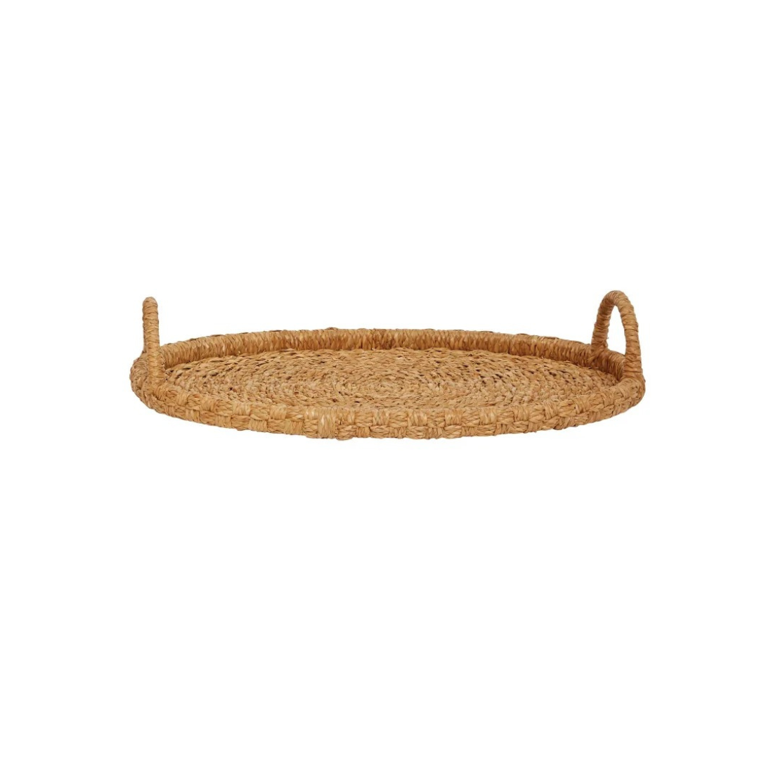 Oval Hand-Woven Seagrass Trays