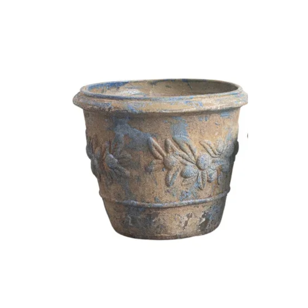 Tuscan Style Clay Planters