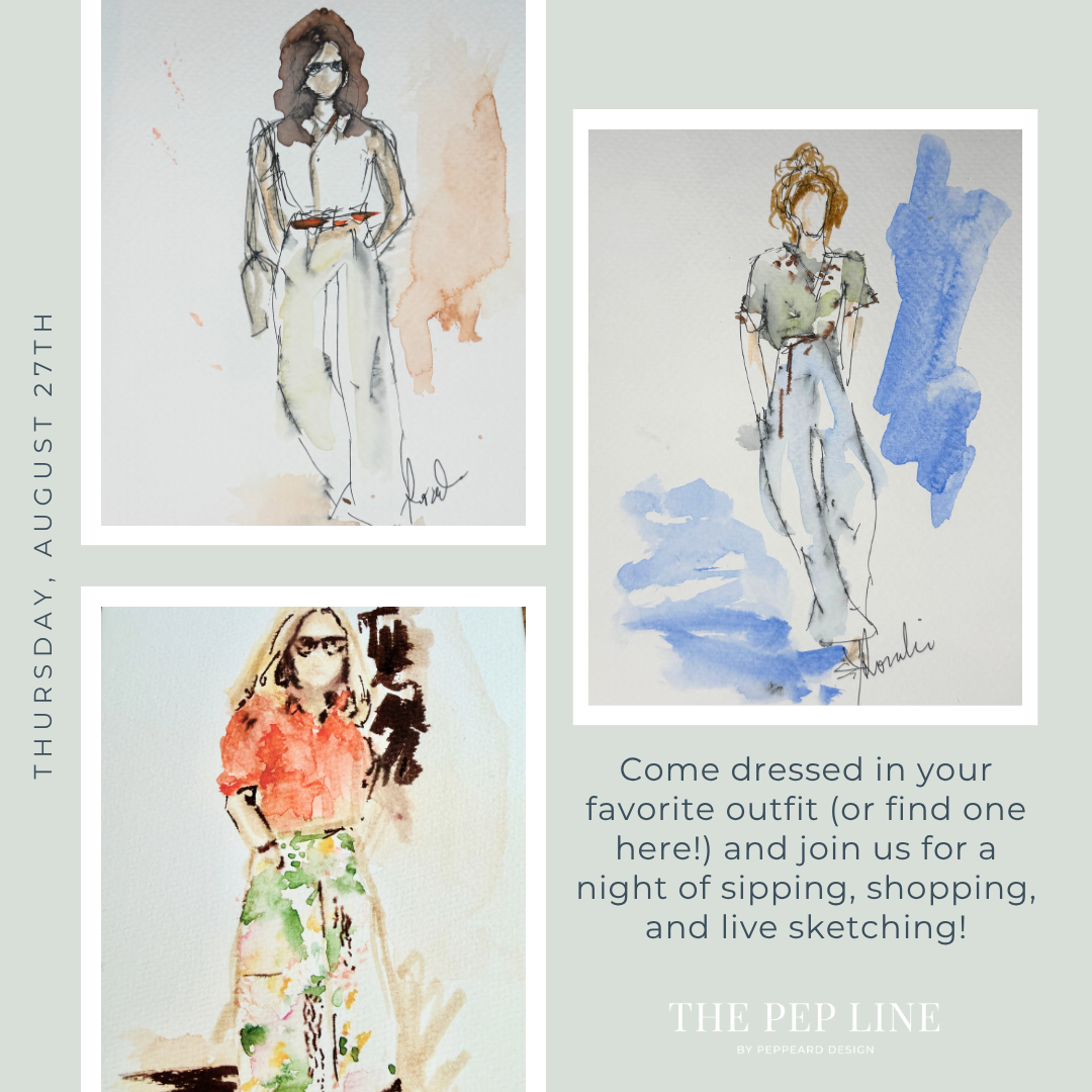 Shop & Sketch Soirée Event Ticket