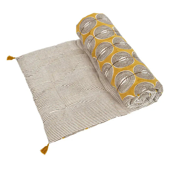 Mustard Print French Mattress