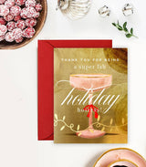 Holiday Hostess Thank You Card