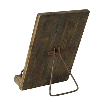 Rustic Wood Magazine Stand