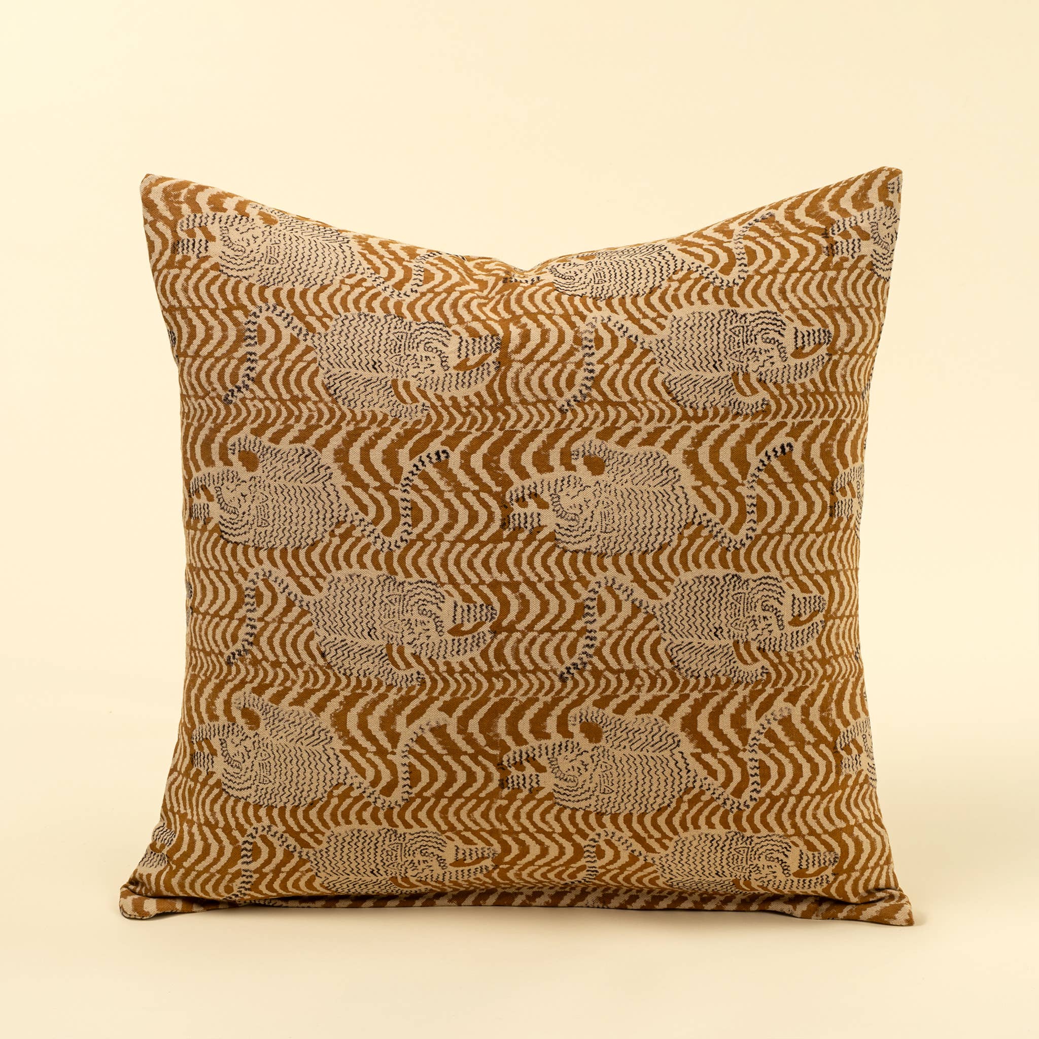 Taiga Block Print Pillow