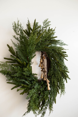 Norfolk Cypress Mix Wreath