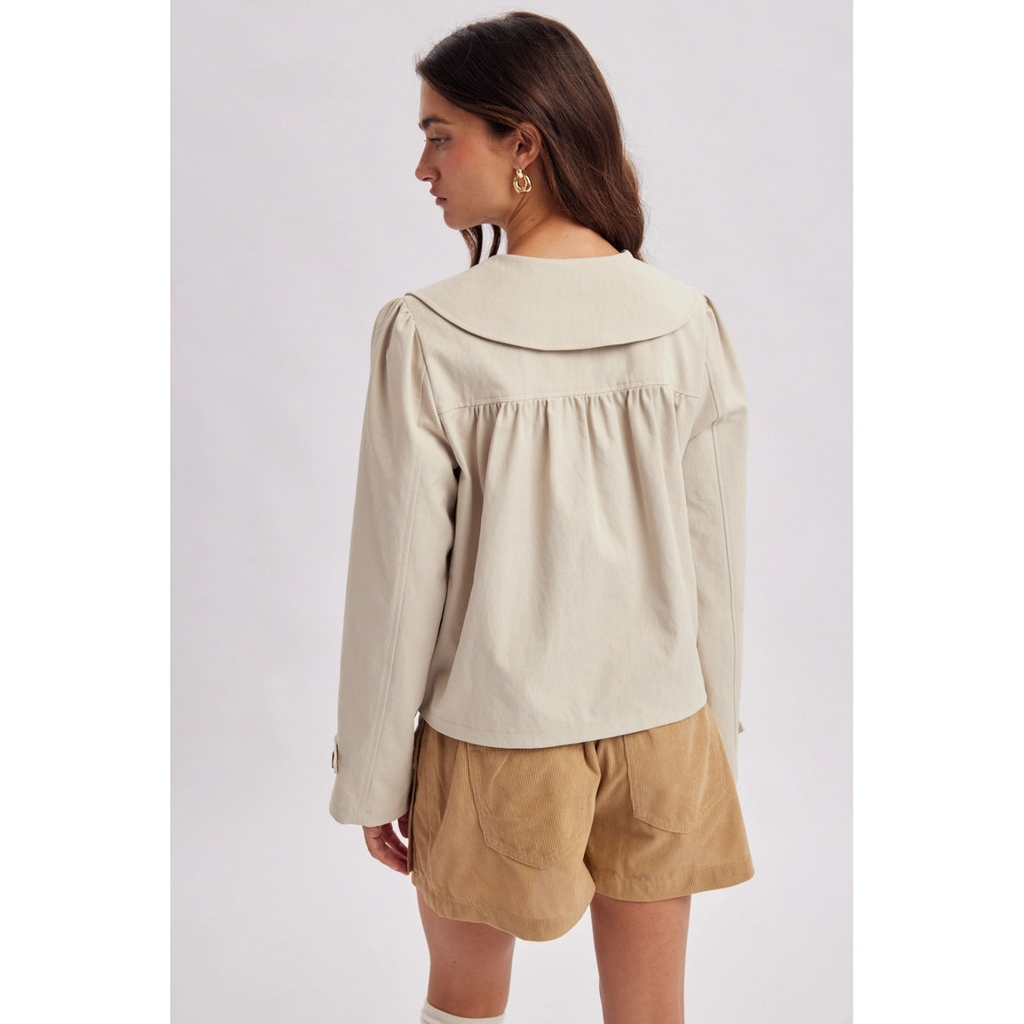 Peter Pan Collared Jacket