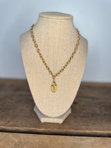 Long Cross Amulet Necklace
