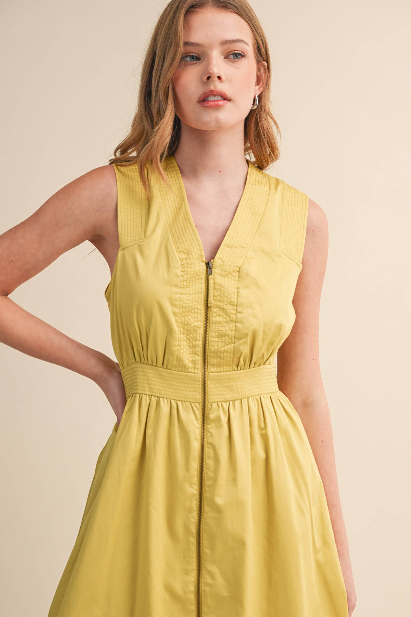 Bridget Sleeveless Midi Dress