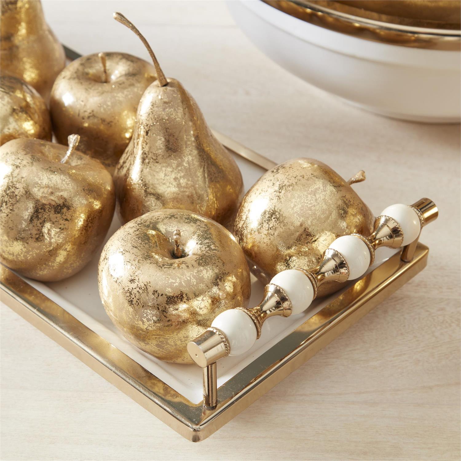 Gold Faux Fruit