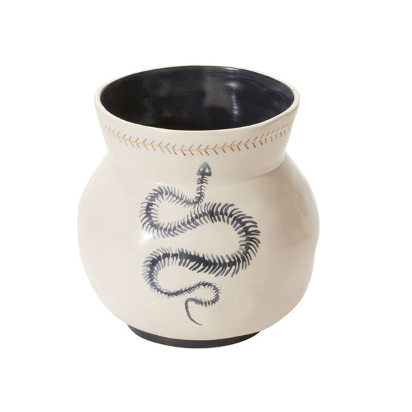 Snake Skeleton Vase