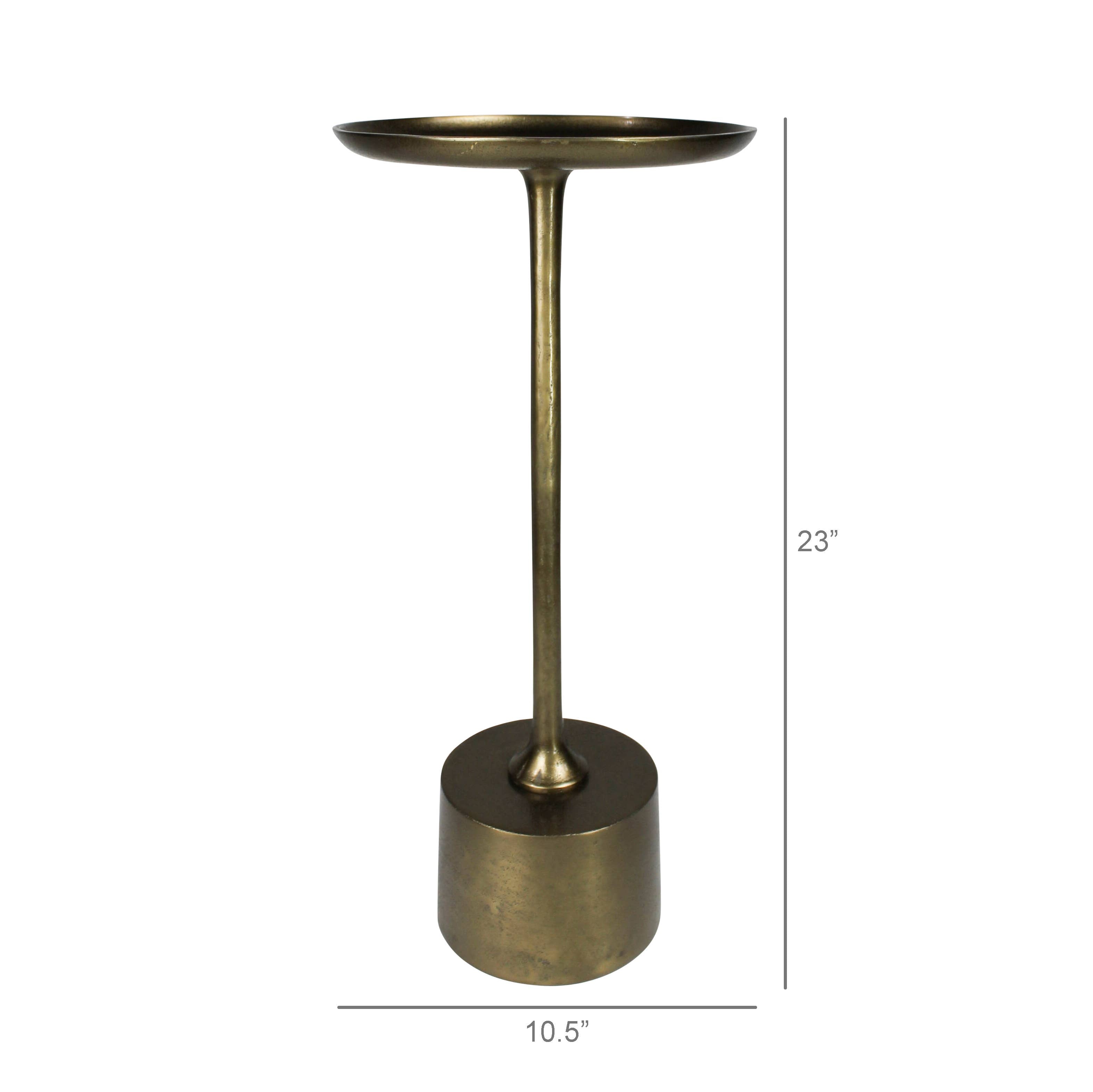 Brass Martini Table