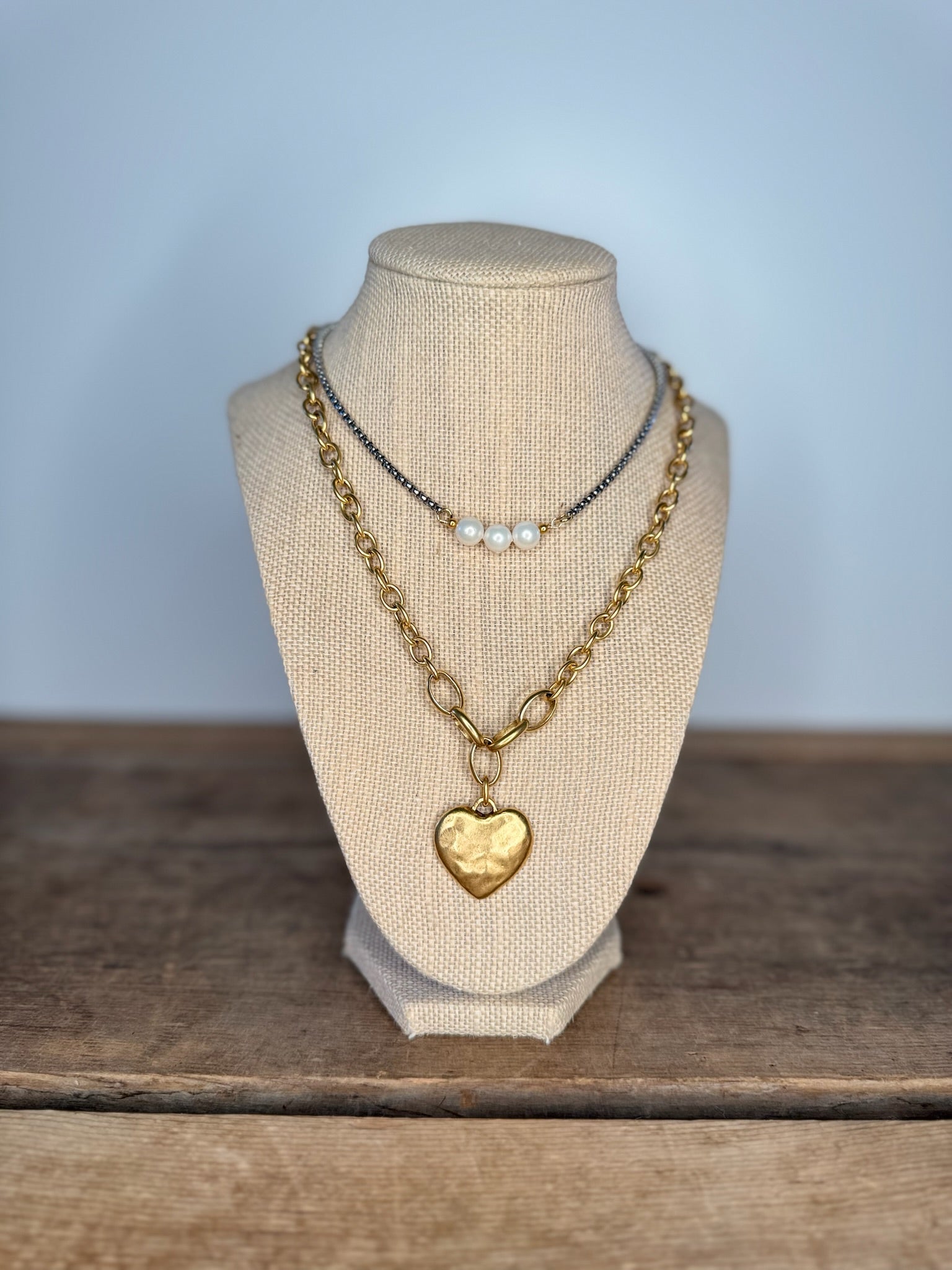 Gold Heart Necklace