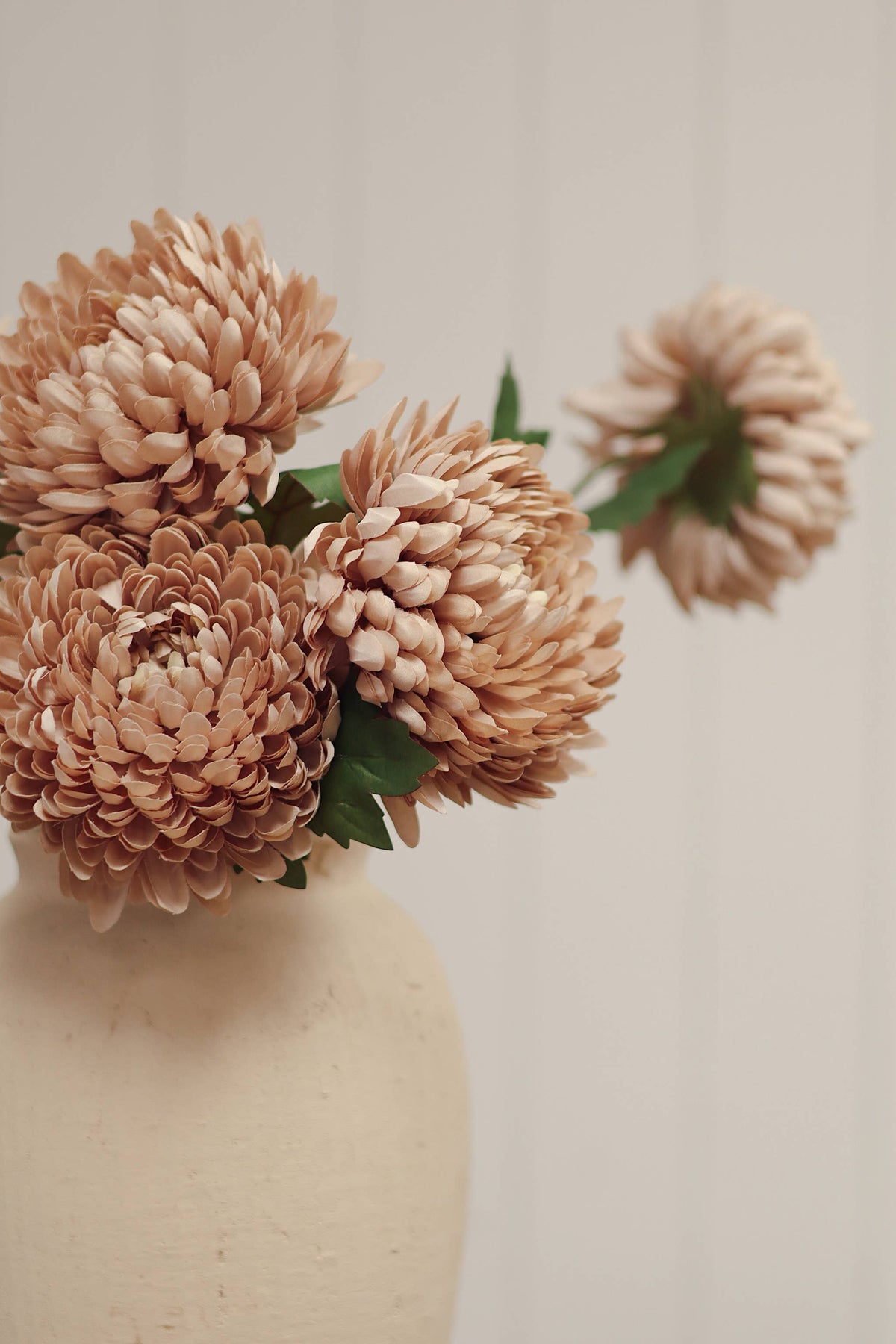 Dusty Pink Chrysanthemum Stem