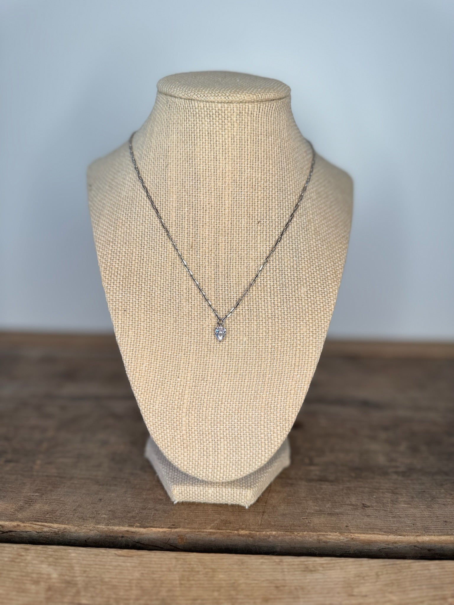 No Tears Here Teardrop Necklace