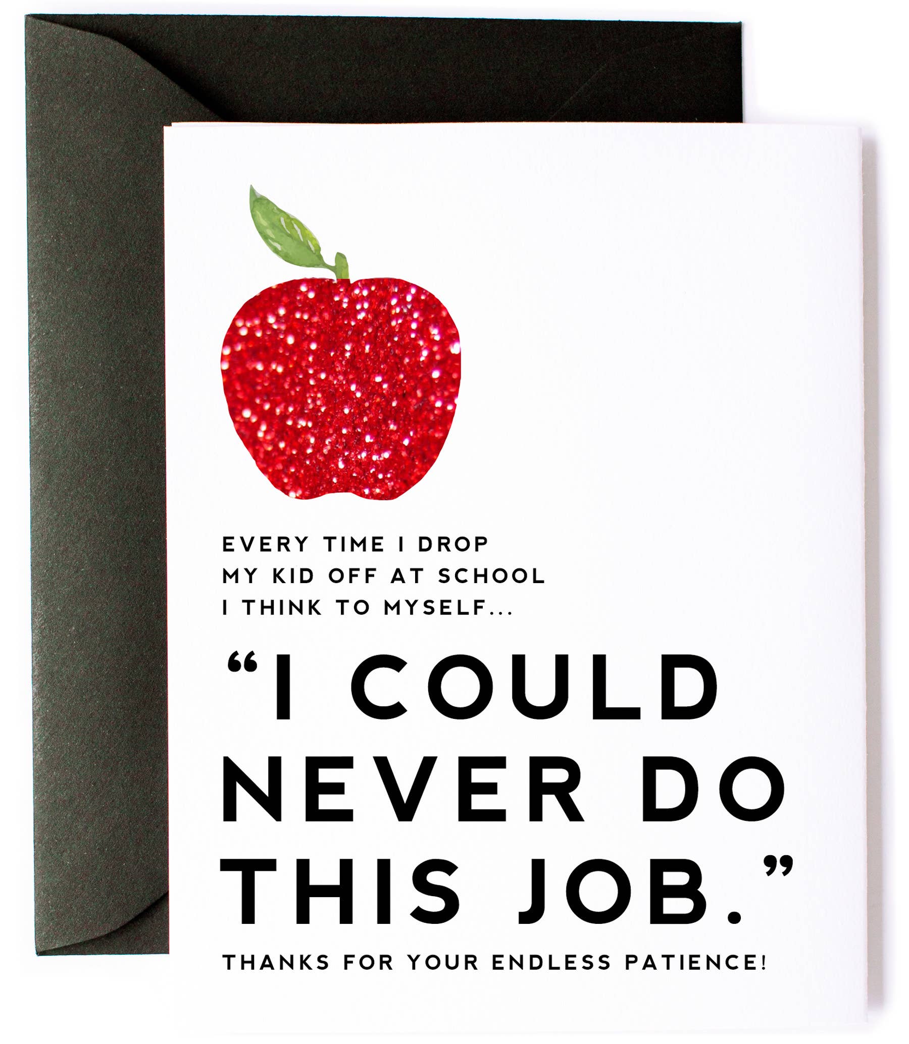 Teacher Thank You Greeting Card