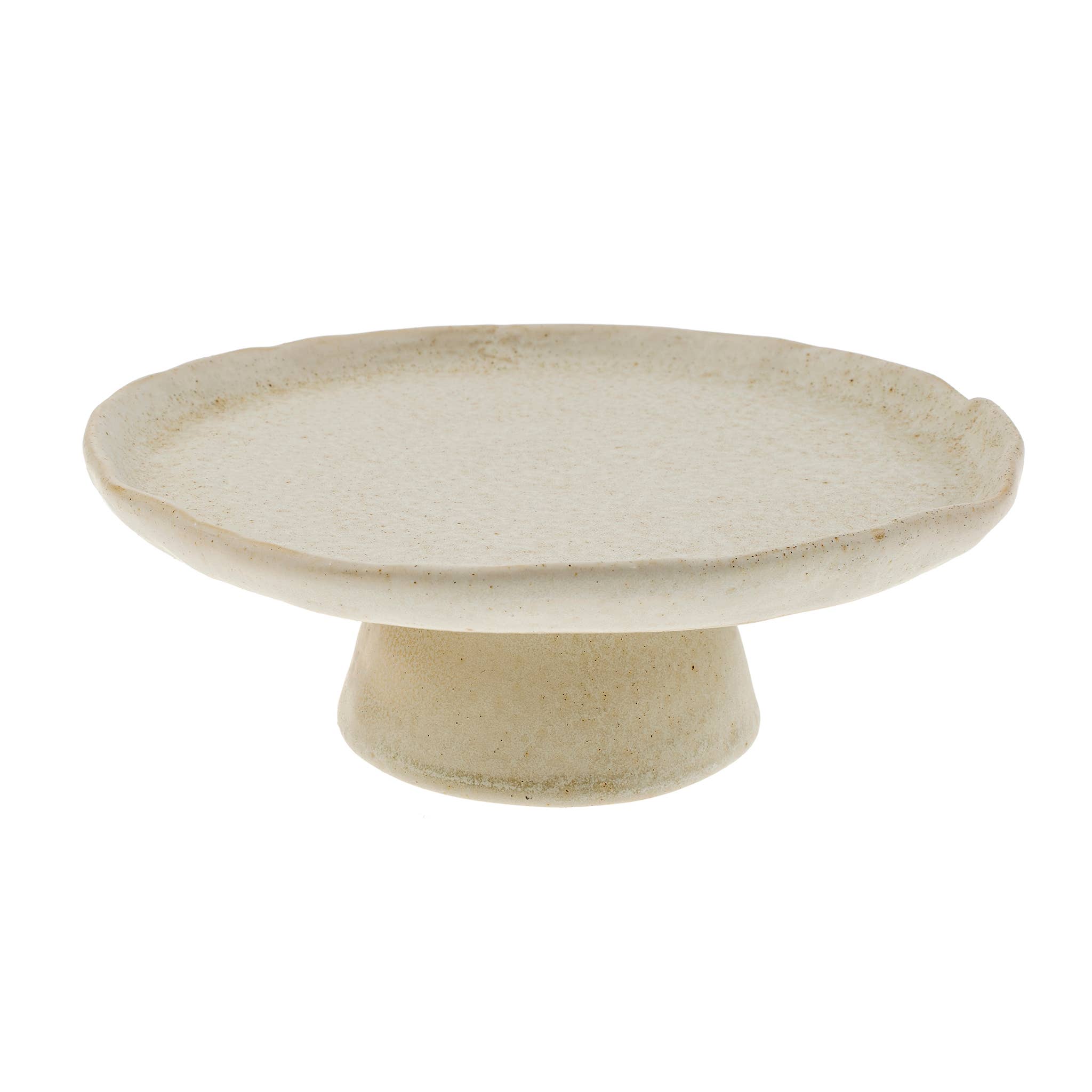 Artisan Stoneware Cake Stand