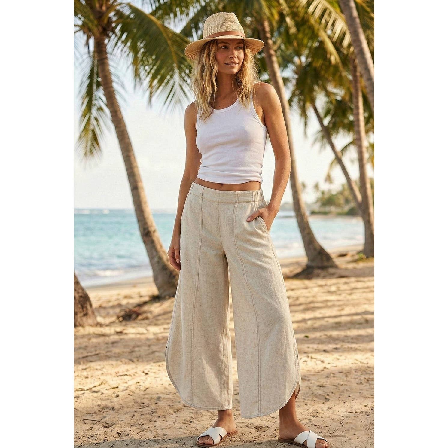 Tulip Washed Denim Relaxed Fit Jean