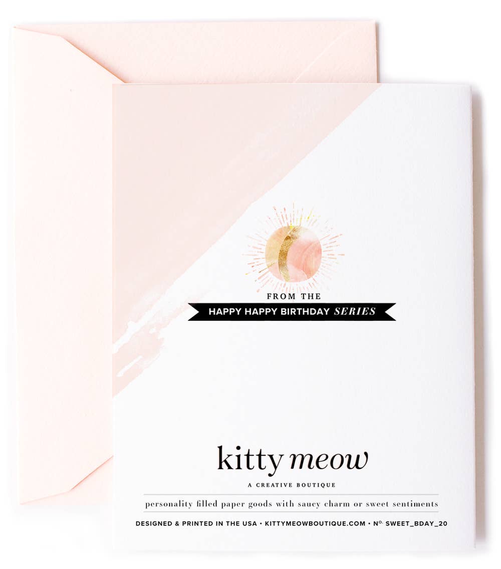 Trip Around the Sun - Inspirational Birthday Card