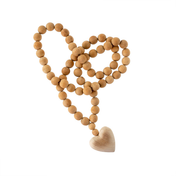 Large Heart Prayer Beads