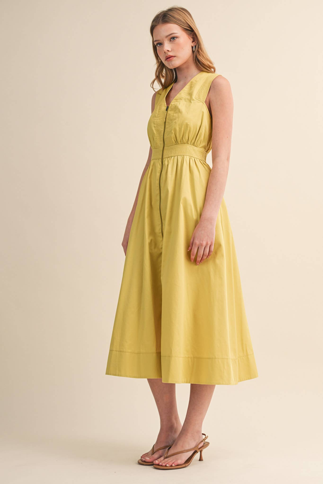 Bridget Sleeveless Midi Dress