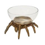 Brass Spider Candy Dish