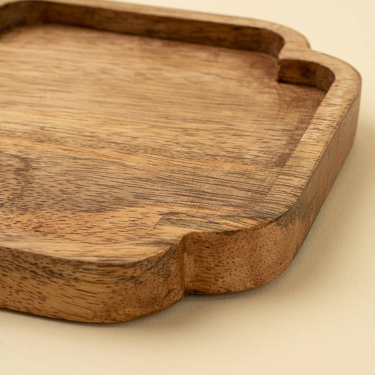 Wooden Medallion Dish