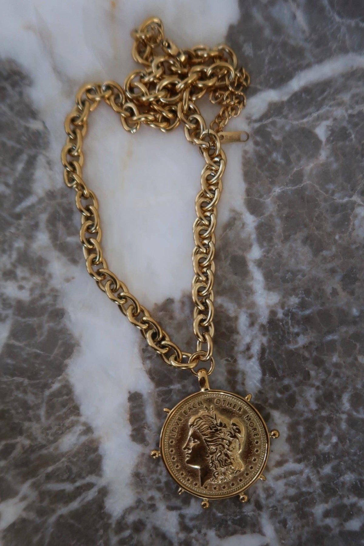 Lady Love Coin Necklace