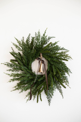 Norfolk Cypress Mix Wreath Mini