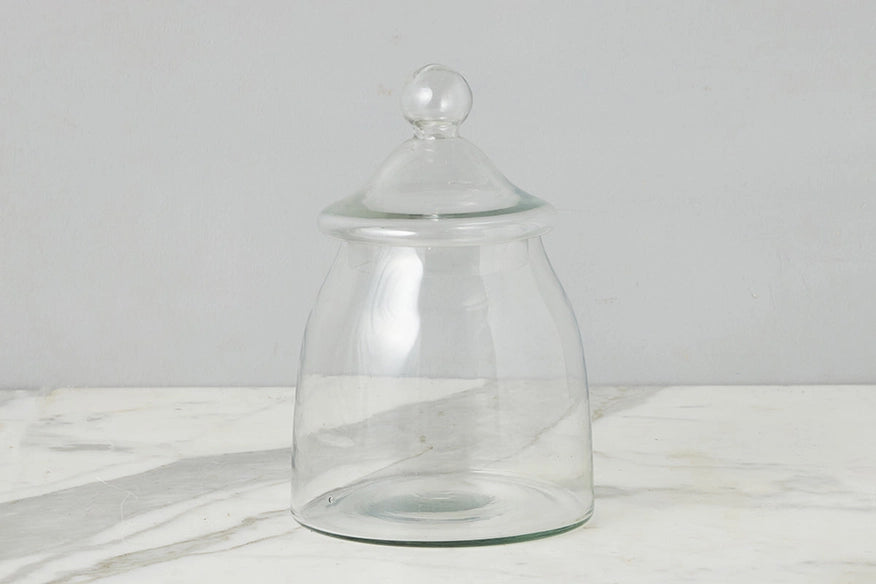 Vintage Style Glass Bon Bon Jars
