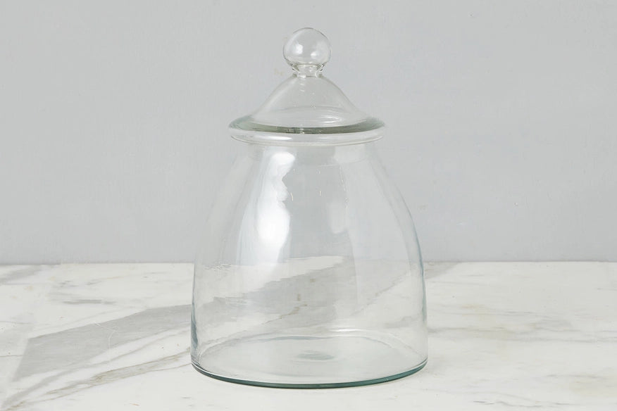 Vintage Style Glass Bon Bon Jars