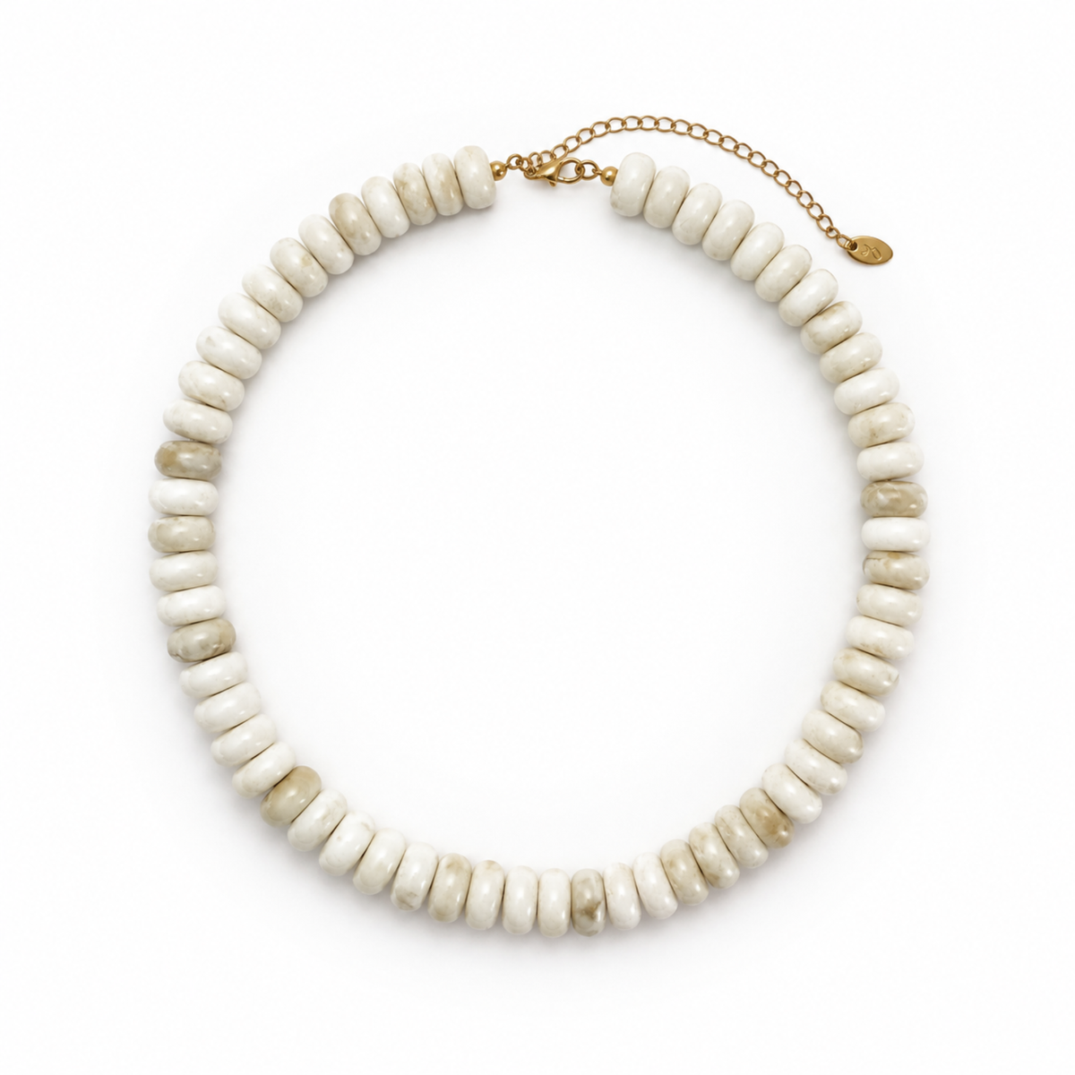 Resin Beaded Statement Necklace