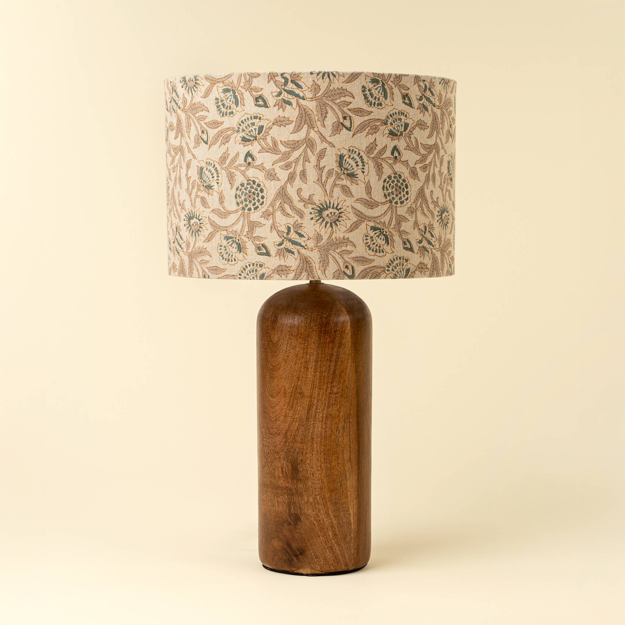 Silas Block Print Lampshade