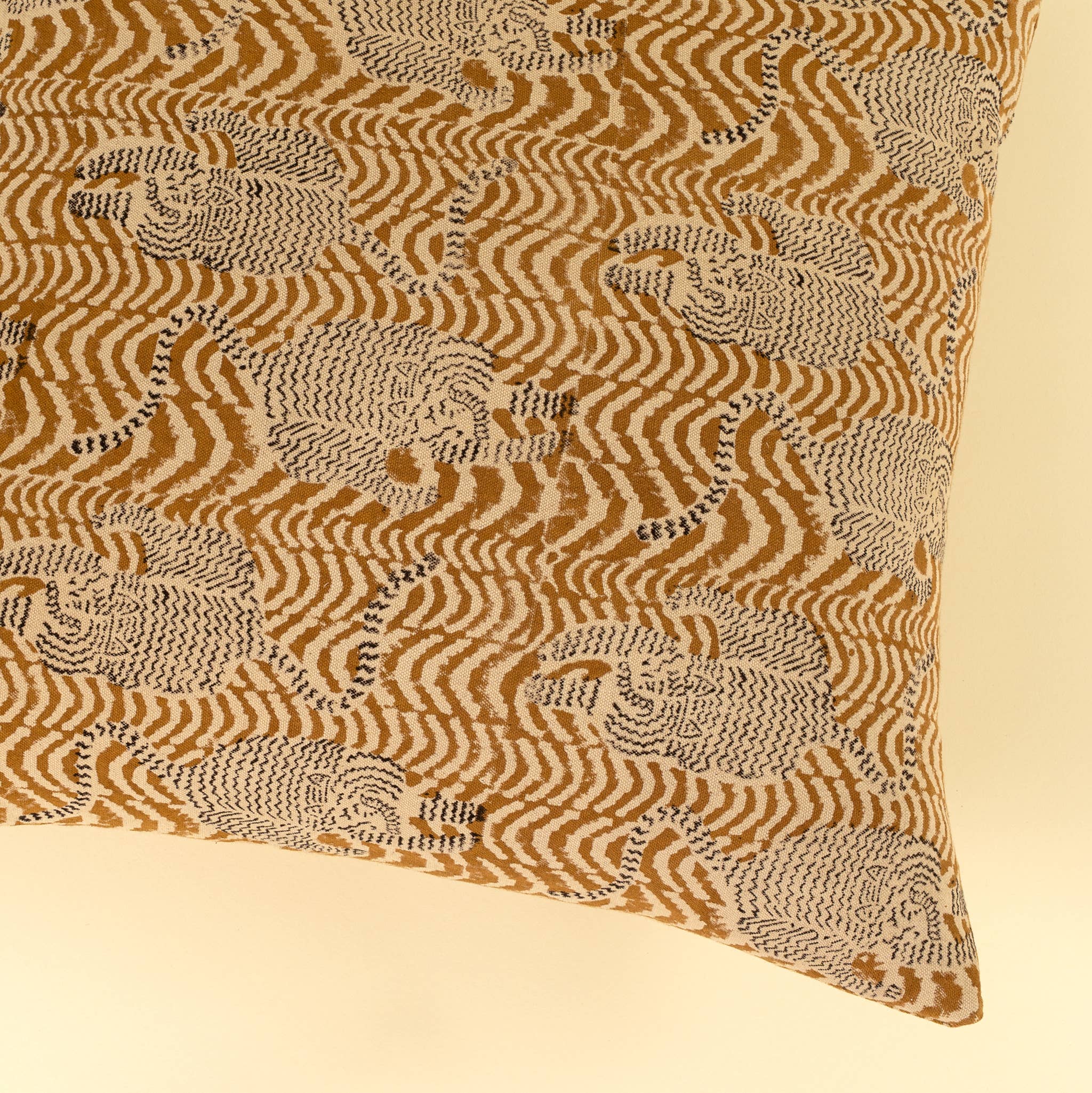 Taiga Block Print Pillow