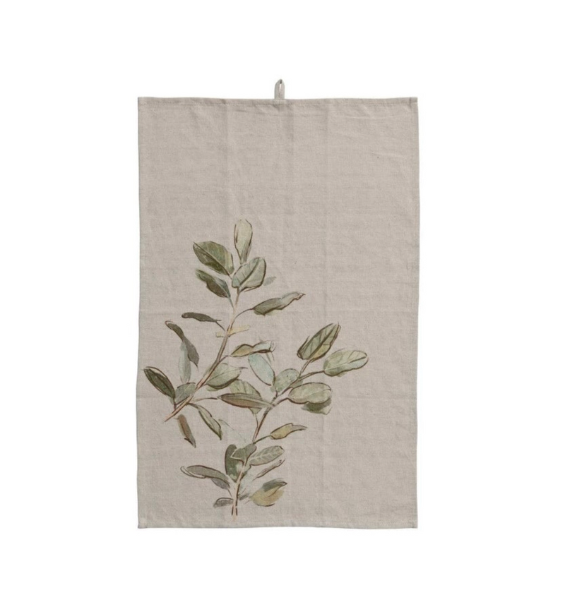 Botanical Tea Towel