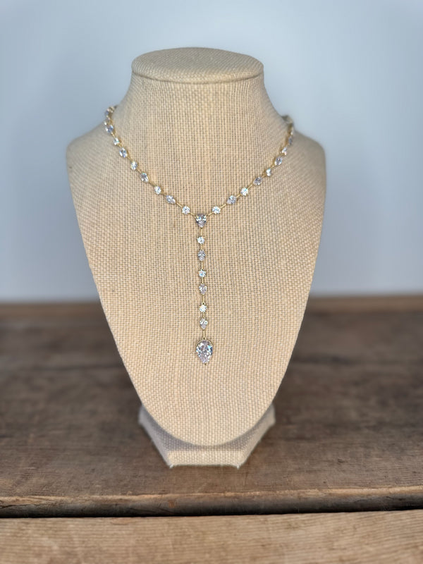 Glamorous Lariat Necklace