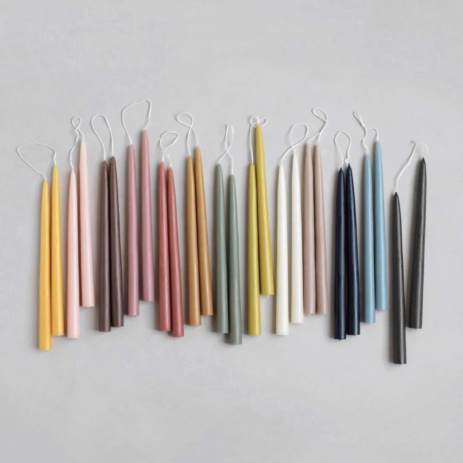 12” Dipped Taper Candles