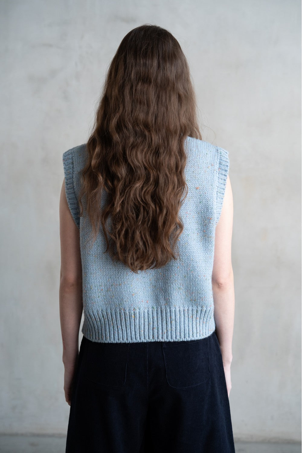 Crew Neck Sweater Vest
