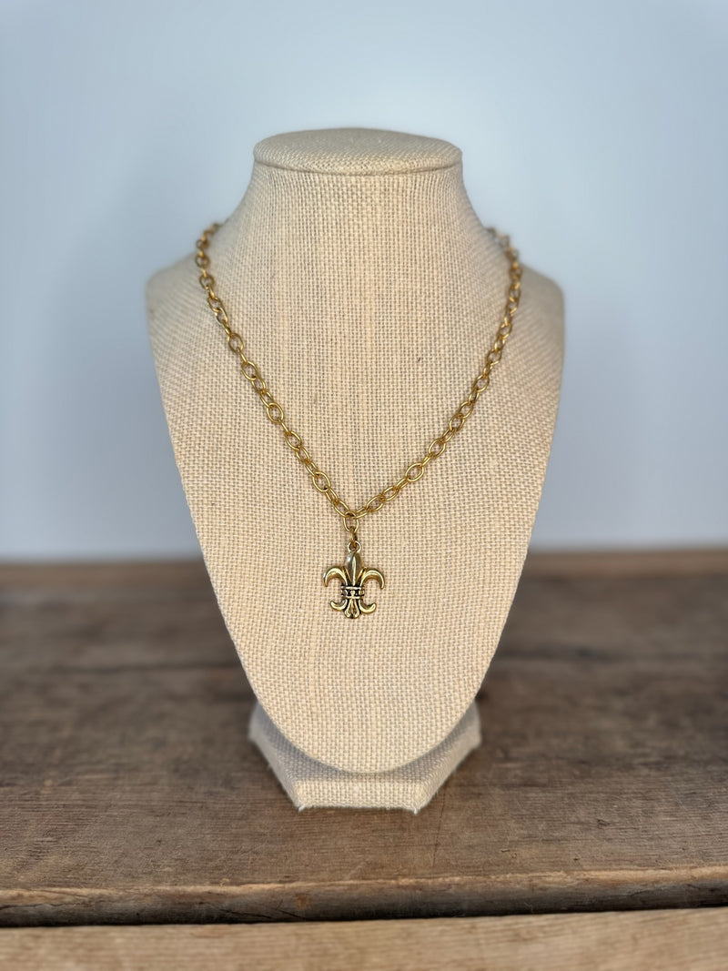 Fleur De Lis Necklace