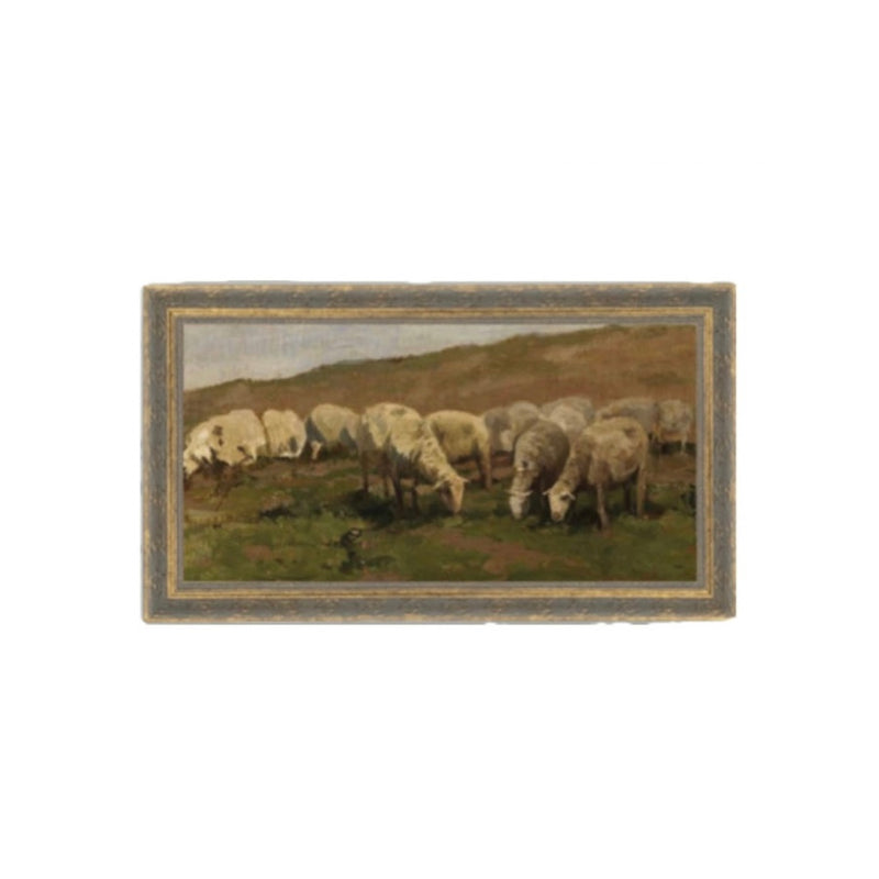 Herd of Sheep Landscape