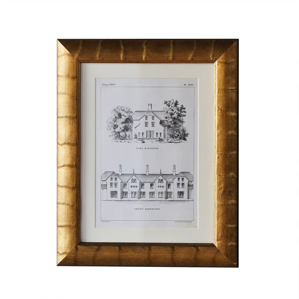 Victorian Era Architecture Print III