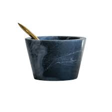 Marble Spice Bowl and Spoon