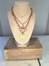 Pearl Coin Necklace
