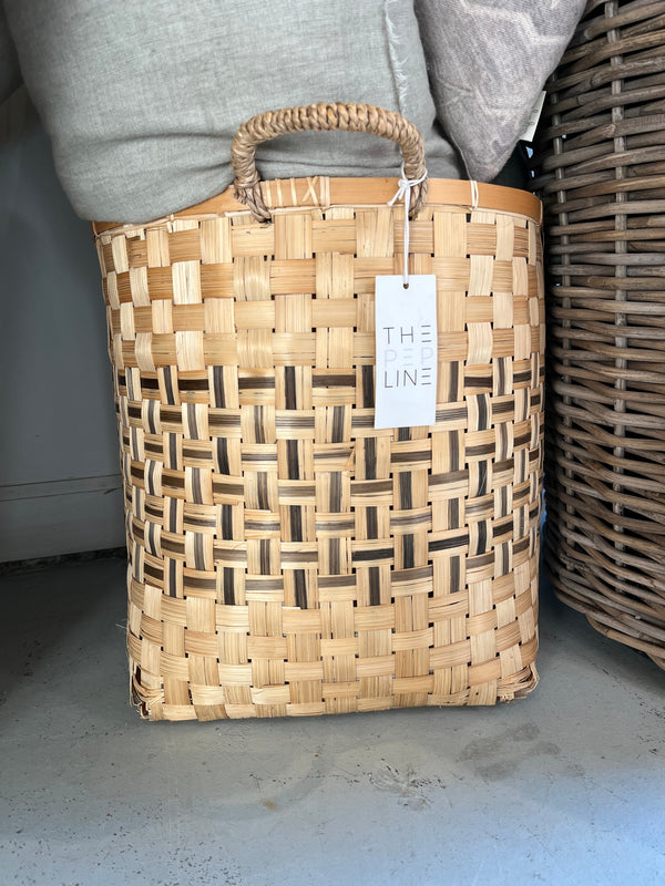 Perfectly Imperfect Handwoven Baskets with Handles