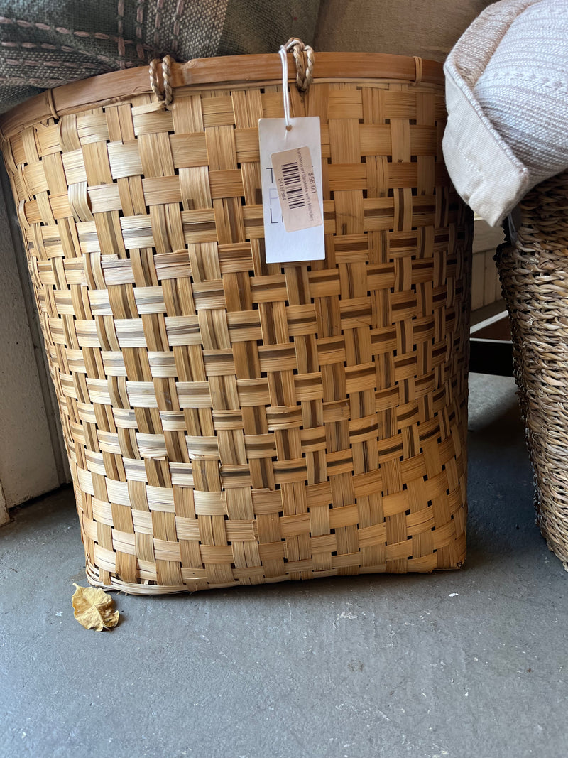 Perfectly Imperfect Handwoven Baskets with Handles