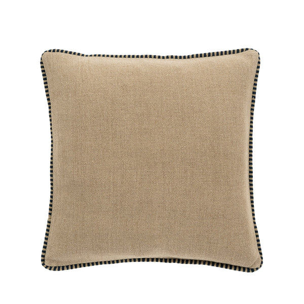 Ticking Trim Pillow