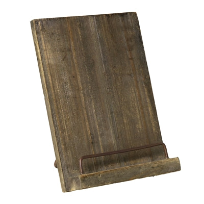 Rustic Wood Magazine Stand